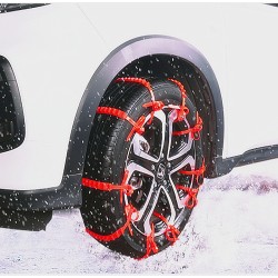 Автомобильная аварийная противоскользящая цепь, автомобильная снежная шина, спасательная ловушка, оксфорд, утолщенное универсальное колесо, противоскользящая кабельная стяжка