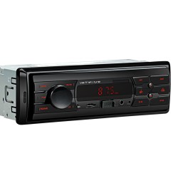 12 В одношпиндельный трансграничный автомобильный mp3-плеер, USB-хост, радио, красный свет, версия