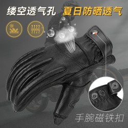 Aozhe перчатки для езды на мотоцикле, овчины, ретро, спортивные на открытом воздухе, дышащие перчатки с сенсорным экраном, противоударные, износостойкие, пятно