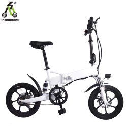 16-дюймовый новый складной электрический велосипед складной велосипед для взрослых электромобиль портативный электрический велосипед с усилителем