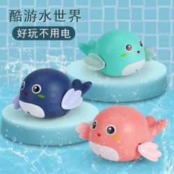 Douyin с тем же абзацем, игрушки для водяной бани, креативный маленький дельфин, маленькая черепаха, игра в воду, летняя ванная, детские игрушки