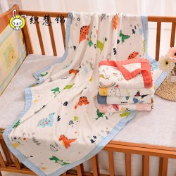 4-слойное бамбуковое хлопковое цветное детское банное полотенце 120*150 см, одеяло, марлевое детское одеяло для объятий, детское одеяло с кондиционером